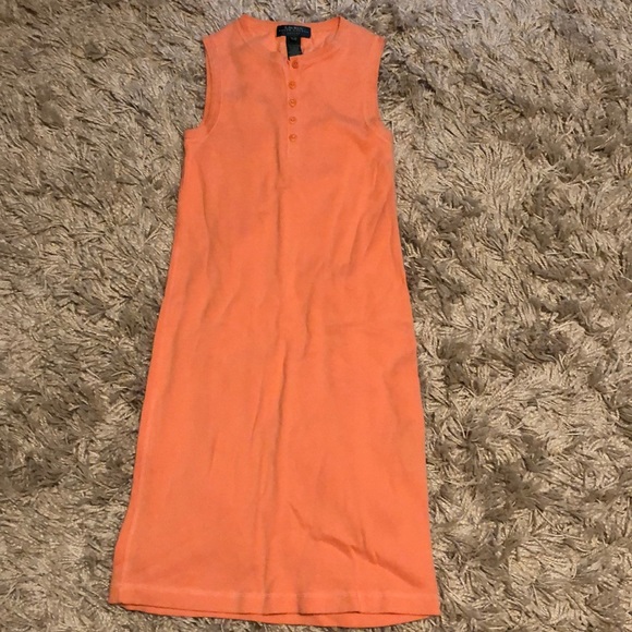 Lauren Ralph Lauren Dresses & Skirts - Ralph Lauren orange tank dress